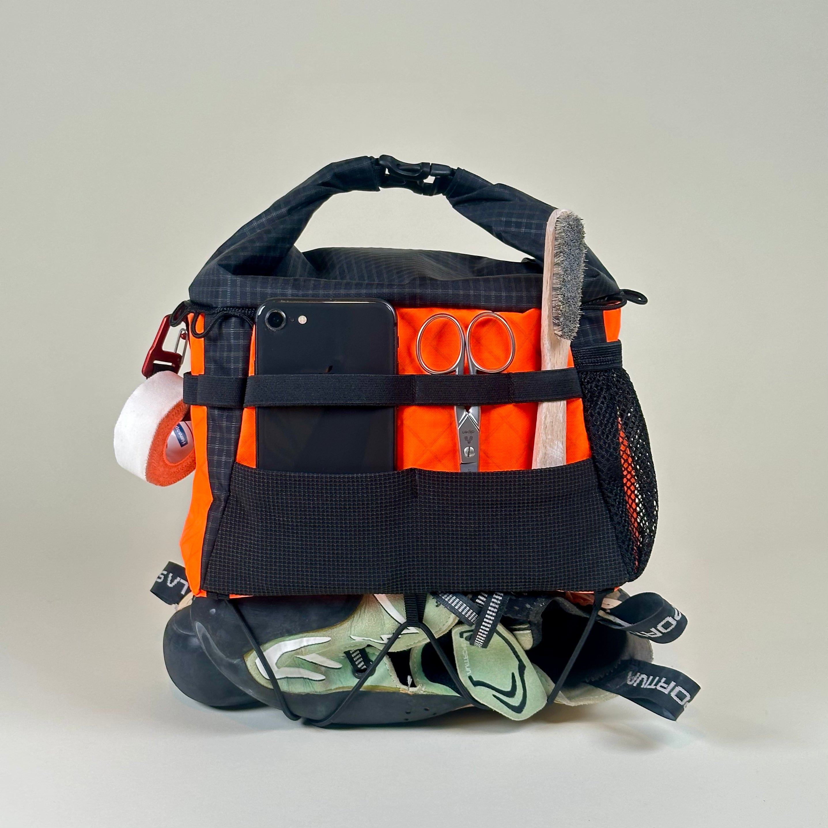 Orange Chalk Bucket